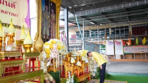 มรภ.เทพสตรี ร่วมพิธีเจริญพระพุทธมนต์เฉลิมพระเกียรติ ถวายพระพรชัยมงคลแด่ พระบาทสมเด็จพระเจ้าอยู่หัว เนื่องในโอกาสมหามงคลเฉลิมพระชนมพรรษา 6 รอบ 28 กรกฎาคม 2567 ครั้งที่ 10