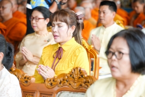 มรภ.เทพสตรี ร่วมพิธีเจริญพระพุทธมนต์เฉลิมพระเกียรติ ถวายพระพรชัยมงคลแด่ พระบาทสมเด็จพระเจ้าอยู่หัว เนื่องในโอกาสมหามงคลเฉลิมพระชนมพรรษา 6 รอบ 28 กรกฎาคม 2567 ครั้งที่ 10