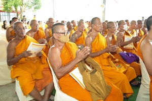 มรภ.เทพสตรี ร่วมพิธีเจริญพระพุทธมนต์เฉลิมพระเกียรติ ถวายพระพรชัยมงคลแด่ พระบาทสมเด็จพระเจ้าอยู่หัว เนื่องในโอกาสมหามงคลเฉลิมพระชนมพรรษา 6 รอบ 28 กรกฎาคม 2567 ครั้งที่ 10