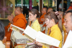 มรภ.เทพสตรี ร่วมพิธีเจริญพระพุทธมนต์เฉลิมพระเกียรติ ถวายพระพรชัยมงคลแด่ พระบาทสมเด็จพระเจ้าอยู่หัว เนื่องในโอกาสมหามงคลเฉลิมพระชนมพรรษา 6 รอบ 28 กรกฎาคม 2567 ครั้งที่ 10