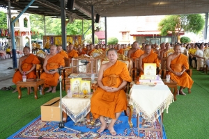 มรภ.เทพสตรี ร่วมพิธีเจริญพระพุทธมนต์เฉลิมพระเกียรติ ถวายพระพรชัยมงคลแด่ พระบาทสมเด็จพระเจ้าอยู่หัว เนื่องในโอกาสมหามงคลเฉลิมพระชนมพรรษา 6 รอบ 28 กรกฎาคม 2567 ครั้งที่ 10