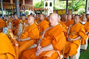 มรภ.เทพสตรี ร่วมพิธีเจริญพระพุทธมนต์เฉลิมพระเกียรติ ถวายพระพรชัยมงคลแด่ พระบาทสมเด็จพระเจ้าอยู่หัว เนื่องในโอกาสมหามงคลเฉลิมพระชนมพรรษา 6 รอบ 28 กรกฎาคม 2567 ครั้งที่ 10
