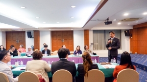 มรภ.เทพสตรี จัดการประชุมจัดทำแผนยุทธศาสตร์ต่างประเทศมหาวิทยาลัยราชภัฏ พ.ศ. 2568 - 2570