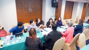 มรภ.เทพสตรี จัดการประชุมจัดทำแผนยุทธศาสตร์ต่างประเทศมหาวิทยาลัยราชภัฏ พ.ศ. 2568 - 2570