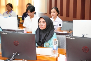 ศูนย์ภาษาจัดปฐมนิเทศ นศ. โครงการแลกเปลี่ยนนักศึกษาครูจาก UNS