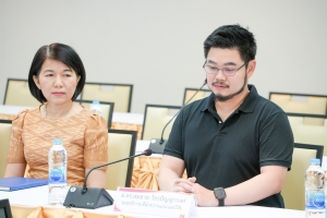 คณะวิทยาการจัดการจัดประชุม กำกับ ติดตาม ประเมินผลและเผยแพร่ผลการดำเนินงานโครงการยกระดับมาตรฐานผลิตภัณฑ์ชุมชนยั่งยืนฯ