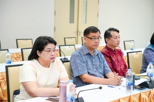คณะวิทยาการจัดการจัดประชุม กำกับ ติดตาม ประเมินผลและเผยแพร่ผลการดำเนินงานโครงการยกระดับมาตรฐานผลิตภัณฑ์ชุมชนยั่งยืนฯ