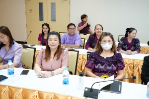 คณะวิทยาการจัดการจัดประชุม กำกับ ติดตาม ประเมินผลและเผยแพร่ผลการดำเนินงานโครงการยกระดับมาตรฐานผลิตภัณฑ์ชุมชนยั่งยืนฯ