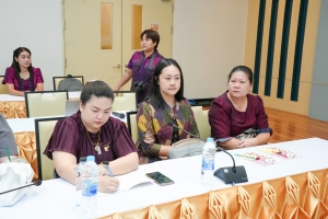 คณะวิทยาการจัดการจัดประชุม กำกับ ติดตาม ประเมินผลและเผยแพร่ผลการดำเนินงานโครงการยกระดับมาตรฐานผลิตภัณฑ์ชุมชนยั่งยืนฯ
