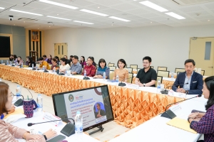 คณะวิทยาการจัดการจัดประชุม กำกับ ติดตาม ประเมินผลและเผยแพร่ผลการดำเนินงานโครงการยกระดับมาตรฐานผลิตภัณฑ์ชุมชนยั่งยืนฯ