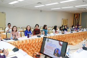 คณะวิทยาการจัดการจัดประชุม กำกับ ติดตาม ประเมินผลและเผยแพร่ผลการดำเนินงานโครงการยกระดับมาตรฐานผลิตภัณฑ์ชุมชนยั่งยืนฯ