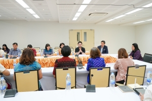 คณะวิทยาการจัดการจัดประชุม กำกับ ติดตาม ประเมินผลและเผยแพร่ผลการดำเนินงานโครงการยกระดับมาตรฐานผลิตภัณฑ์ชุมชนยั่งยืนฯ