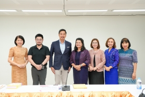 คณะวิทยาการจัดการจัดประชุม กำกับ ติดตาม ประเมินผลและเผยแพร่ผลการดำเนินงานโครงการยกระดับมาตรฐานผลิตภัณฑ์ชุมชนยั่งยืนฯ