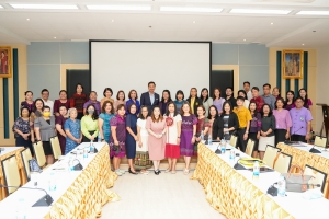 คณะวิทยาการจัดการจัดประชุม กำกับ ติดตาม ประเมินผลและเผยแพร่ผลการดำเนินงานโครงการยกระดับมาตรฐานผลิตภัณฑ์ชุมชนยั่งยืนฯ
