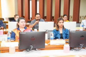 คกก.ติดตาม ตรวจสอบฯ ตรวจเยี่ยม มรภ.เทพสตรี