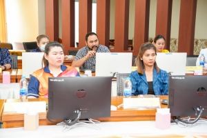คกก.ติดตาม ตรวจสอบฯ ตรวจเยี่ยม มรภ.เทพสตรี