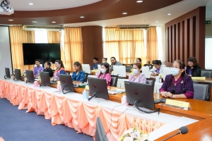 คกก.ติดตาม ตรวจสอบฯ ตรวจเยี่ยม มรภ.เทพสตรี