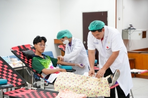 มรภ.เทพสตรี จัดโครงการบริจาคโลหิต ถวายเป็นพระราชกุศลแด่ รัชกาลที่ 9