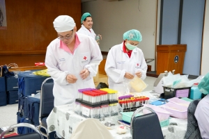 มรภ.เทพสตรี จัดโครงการบริจาคโลหิต ถวายเป็นพระราชกุศลแด่ รัชกาลที่ 9