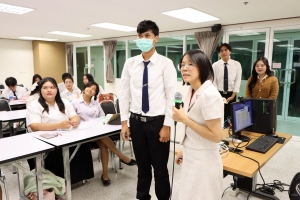 สาขาวิชาภาษาไทยจัดโครงการเสริมความรู้ความสามารถด้านศิลปะการอ่านออกเสียงร้อยแก้ว