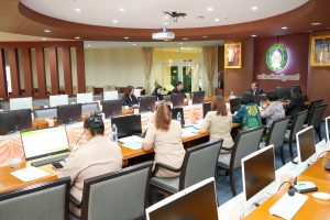 การประชุม คกก.ตรวจสอบประจำ มรภ.เทพสตรี ครั้งที่ 11/67