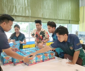 สนง.จัดการทรัพย์สินและรายได้ มรภ.เทพสตรี สนับสนุนผลิตภัณฑ์ท้องถิ่น เตรียมจัดของที่ระลึกในงานสำคัญของมหาวิทยาลัย 