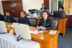 มรภ.กำแพงเพชร และ มรภ.สกลนคร ศึกษาดูงานศูนย์ภาษา และกองพัฒนานักศึกษา สนอ. มรภ.เทพสตรี