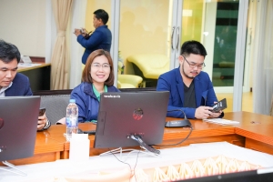มรภ.กำแพงเพชร และ มรภ.สกลนคร ศึกษาดูงานศูนย์ภาษา และกองพัฒนานักศึกษา สนอ. มรภ.เทพสตรี