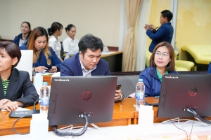 มรภ.กำแพงเพชร และ มรภ.สกลนคร ศึกษาดูงานศูนย์ภาษา และกองพัฒนานักศึกษา สนอ. มรภ.เทพสตรี