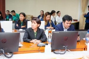 มรภ.กำแพงเพชร และ มรภ.สกลนคร ศึกษาดูงานศูนย์ภาษา และกองพัฒนานักศึกษา สนอ. มรภ.เทพสตรี