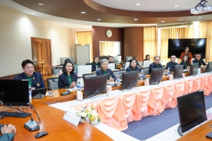 มรภ.กำแพงเพชร และ มรภ.สกลนคร ศึกษาดูงานศูนย์ภาษา และกองพัฒนานักศึกษา สนอ. มรภ.เทพสตรี