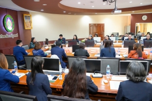 มรภ.กำแพงเพชร และ มรภ.สกลนคร ศึกษาดูงานศูนย์ภาษา และกองพัฒนานักศึกษา สนอ. มรภ.เทพสตรี