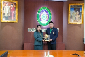 มรภ.กำแพงเพชร และ มรภ.สกลนคร ศึกษาดูงานศูนย์ภาษา และกองพัฒนานักศึกษา สนอ. มรภ.เทพสตรี