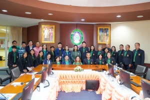 มรภ.กำแพงเพชร และ มรภ.สกลนคร ศึกษาดูงานศูนย์ภาษา และกองพัฒนานักศึกษา สนอ. มรภ.เทพสตรี