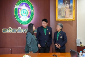มรภ.กำแพงเพชร และ มรภ.สกลนคร ศึกษาดูงานศูนย์ภาษา และกองพัฒนานักศึกษา สนอ. มรภ.เทพสตรี