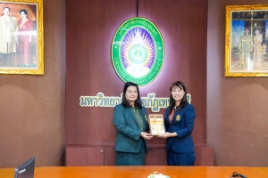 มรภ.กำแพงเพชร และ มรภ.สกลนคร ศึกษาดูงานศูนย์ภาษา และกองพัฒนานักศึกษา สนอ. มรภ.เทพสตรี