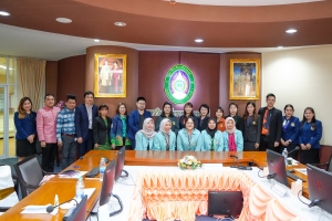 มรภ.กำแพงเพชร และ มรภ.สกลนคร ศึกษาดูงานศูนย์ภาษา และกองพัฒนานักศึกษา สนอ. มรภ.เทพสตรี