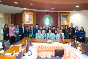 มรภ.กำแพงเพชร และ มรภ.สกลนคร ศึกษาดูงานศูนย์ภาษา และกองพัฒนานักศึกษา สนอ. มรภ.เทพสตรี