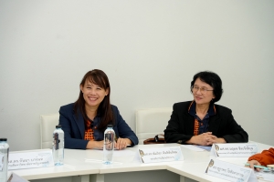 มรภ.กำแพงเพชร และ มรภ.สกลนคร ศึกษาดูงานศูนย์ภาษา และกองพัฒนานักศึกษา สนอ. มรภ.เทพสตรี