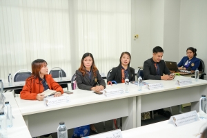 มรภ.กำแพงเพชร และ มรภ.สกลนคร ศึกษาดูงานศูนย์ภาษา และกองพัฒนานักศึกษา สนอ. มรภ.เทพสตรี