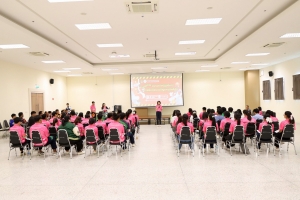 คณะมนุษยศาสตร์ฯ จัดอบรมฝึกซ้อมเผชิญเหตุอัคคีภัย
