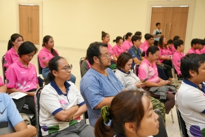 คณะมนุษยศาสตร์ฯ จัดอบรมฝึกซ้อมเผชิญเหตุอัคคีภัย