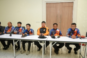 คณะมนุษยศาสตร์ฯ จัดอบรมฝึกซ้อมเผชิญเหตุอัคคีภัย