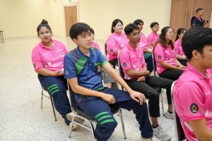 คณะมนุษยศาสตร์ฯ จัดอบรมฝึกซ้อมเผชิญเหตุอัคคีภัย