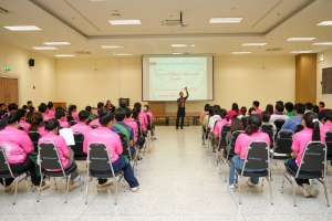 คณะมนุษยศาสตร์ฯ จัดอบรมฝึกซ้อมเผชิญเหตุอัคคีภัย