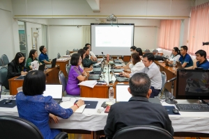 สบท. จัดประชุมชี้แจงวิธีการกรอกข้อมูลสำหรับผู้บริหารและวิธีการอนุมัติการประเมินการปฏิบัติราชการฯ