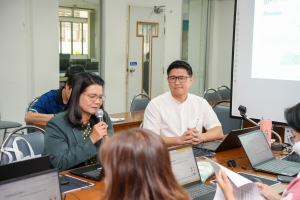 สบท. จัดประชุมชี้แจงวิธีการกรอกข้อมูลสำหรับผู้บริหารและวิธีการอนุมัติการประเมินการปฏิบัติราชการฯ