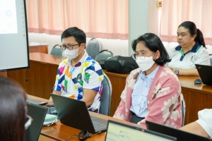 สบท. จัดประชุมชี้แจงวิธีการกรอกข้อมูลสำหรับผู้บริหารและวิธีการอนุมัติการประเมินการปฏิบัติราชการฯ