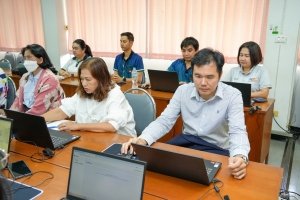 สบท. จัดประชุมชี้แจงวิธีการกรอกข้อมูลสำหรับผู้บริหารและวิธีการอนุมัติการประเมินการปฏิบัติราชการฯ