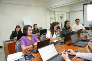 สบท. จัดประชุมชี้แจงวิธีการกรอกข้อมูลสำหรับผู้บริหารและวิธีการอนุมัติการประเมินการปฏิบัติราชการฯ